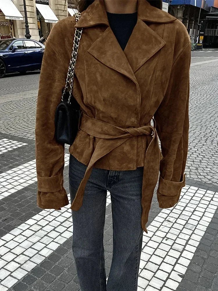 ZEYA - Ariana Retro Suede Jacket