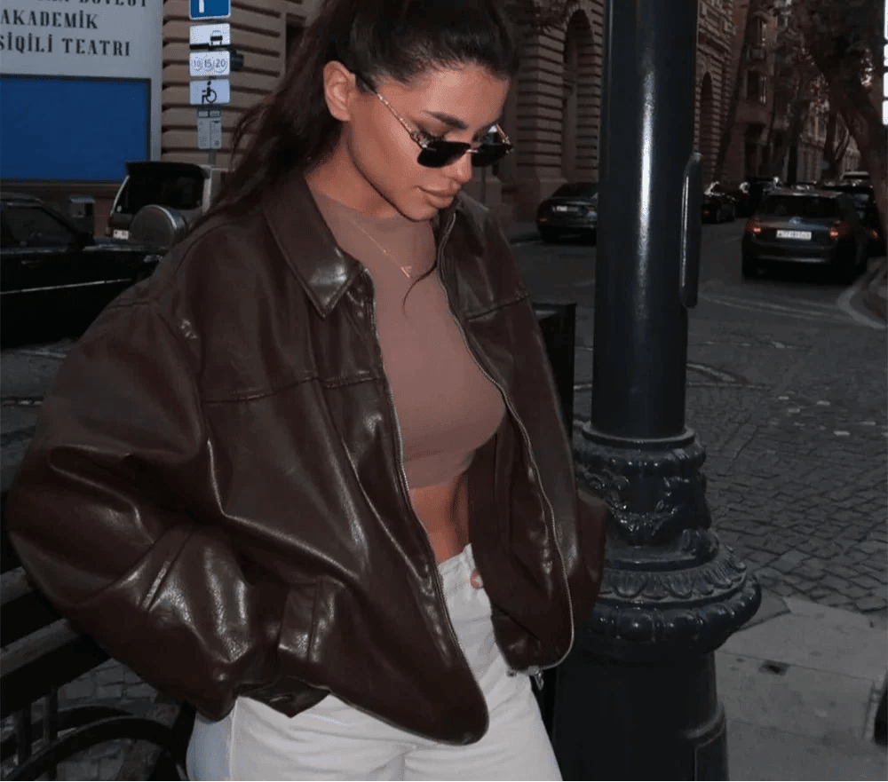 ZEYA - Aurora Vegan Leather Jacket