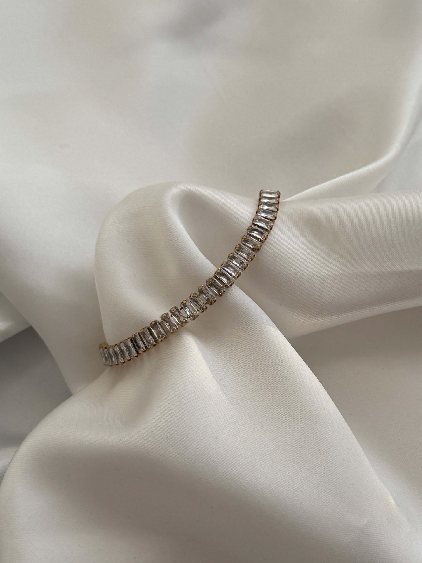 ZEYA - Baguette Tennis Bracelet