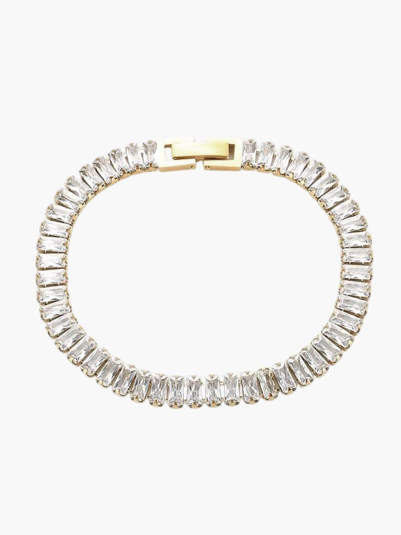 ZEYA - Baguette Tennis Bracelet