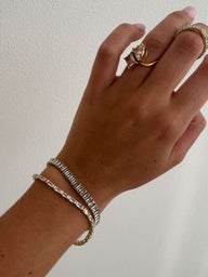 Louisa Baguette Zirkonia Tennisarmband