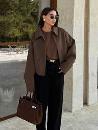 Bailey kurze braune Jacke