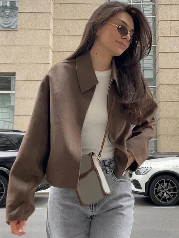 ZEYA - Bailey Brown Vintage Jacket