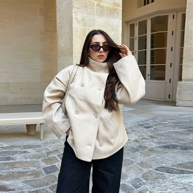 ZEYA - Beatrice Jacket with Stand Collar