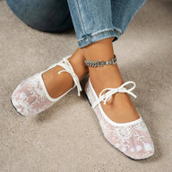 Adelin Mesh Ballerinas