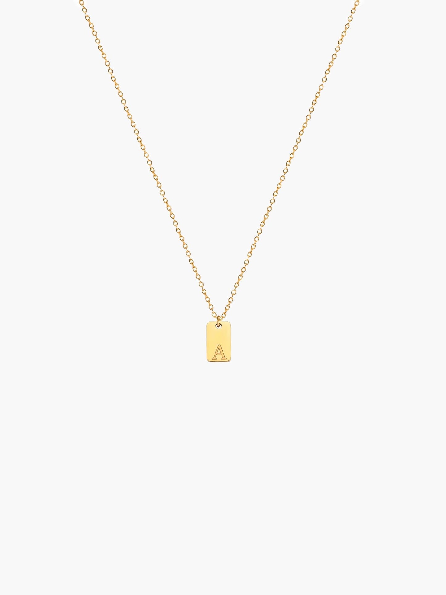 ZEYA - Bella Initial Pendant Necklace