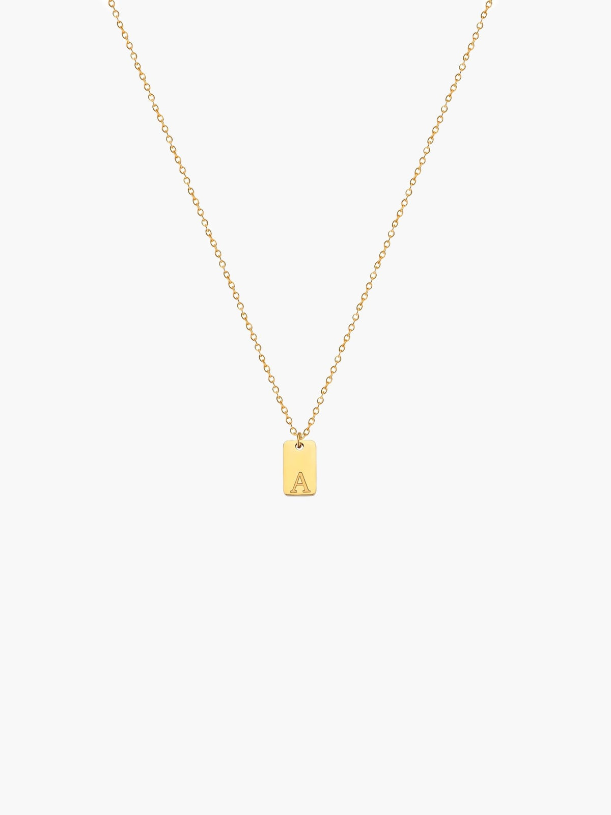 ZEYA - Bella Initial Pendant Necklace