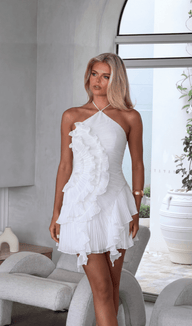 Bernadette Rüschchen-Minikleid