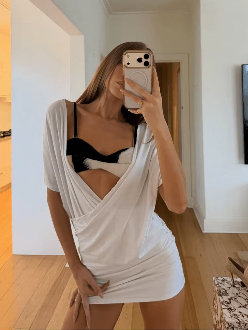 ZEYA - Brena Ruched Mini Dress
