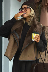 Brielle Faux Fur Vest