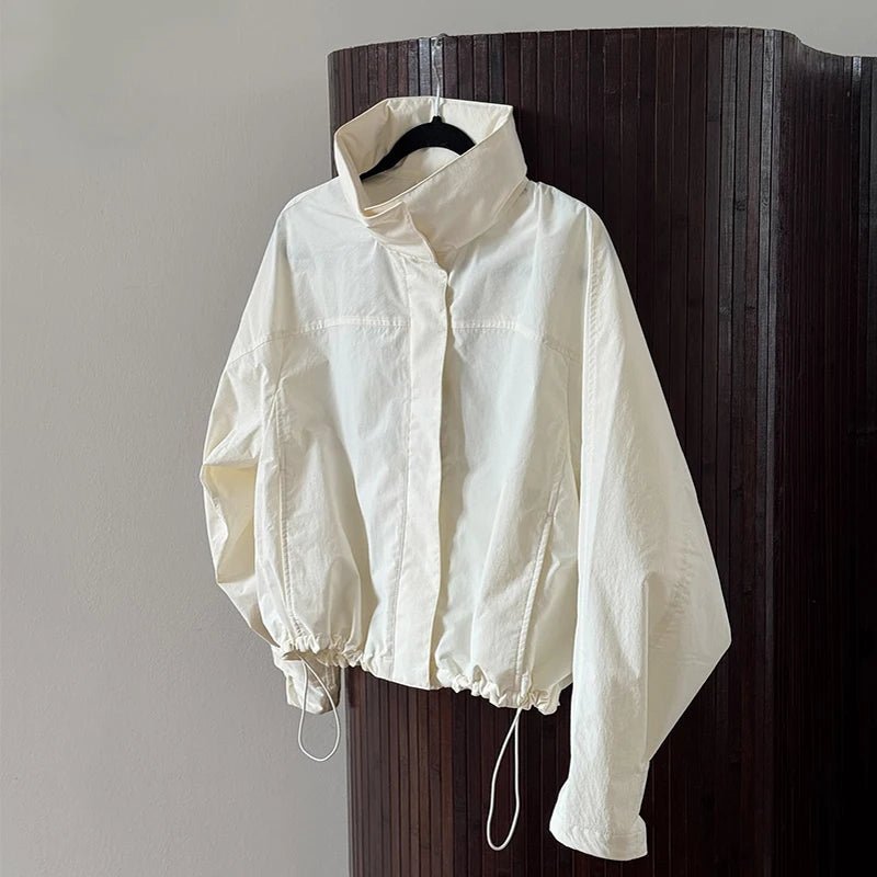 ZEYA - Brooke Hooded Waterproof Bomber Jacket