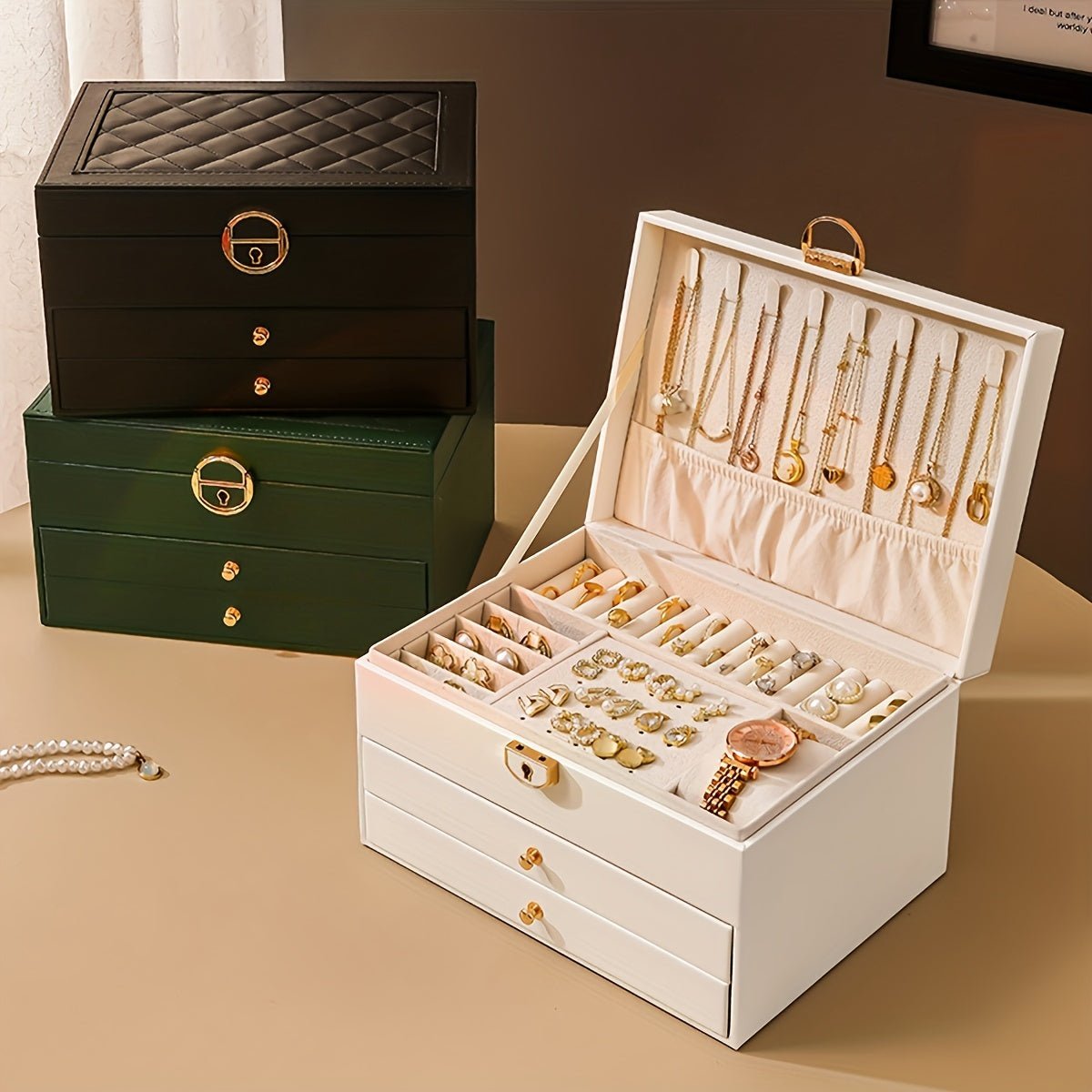 ZEYA - Calista Vegan Leather Jewelry Organizer