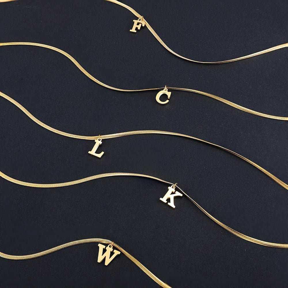 ZEYA - Capriana Inital Necklace