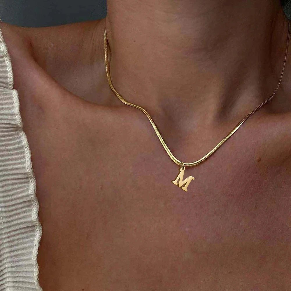 ZEYA - Capriana Inital Necklace