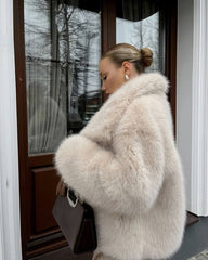 Christine Kunstfellmantel