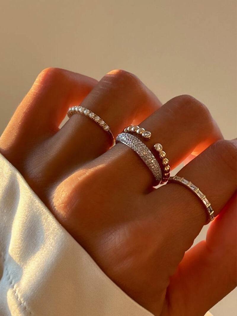 ZEYA - Colette Pavé Sparkling Ring