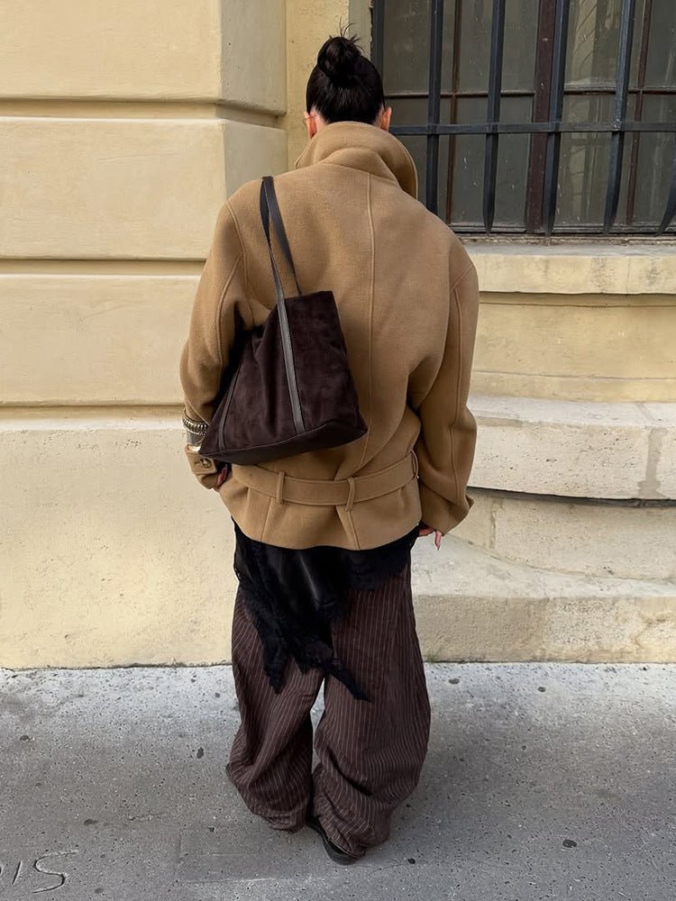 ZEYA - Corinne Belted Short Coat