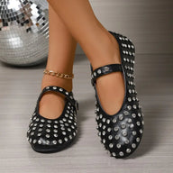 Cristy Ballerinas mit Strasssteinen