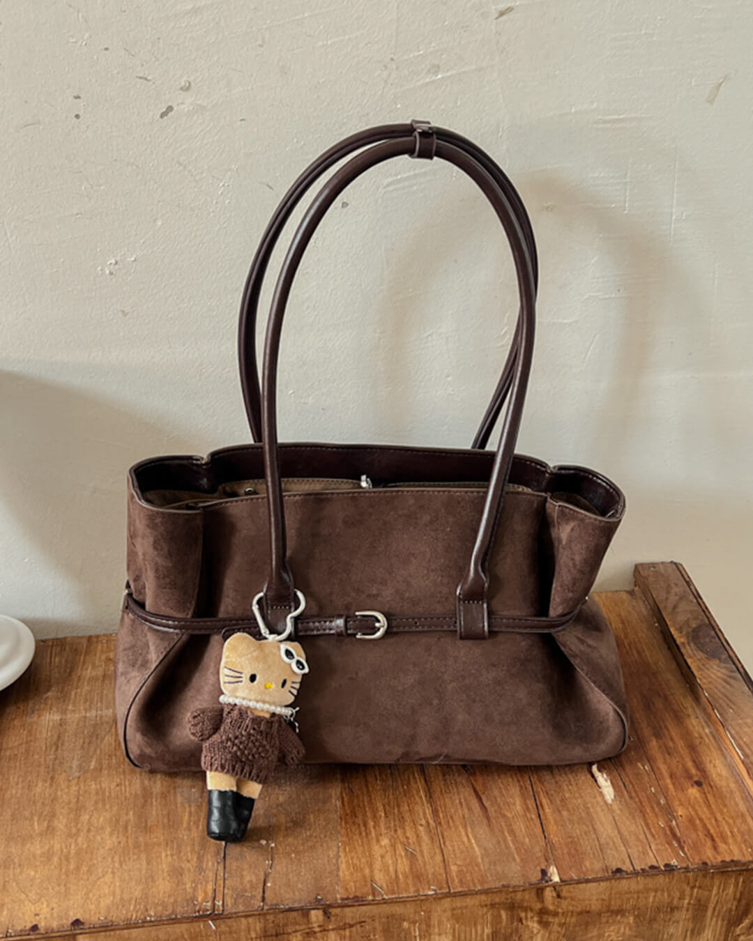 ZEYA - Daniela Belted Tote Bag