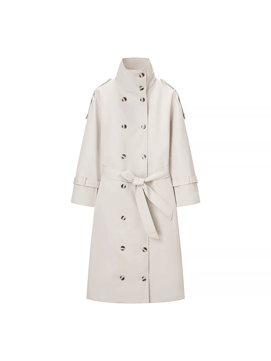 ZEYA - Daniela Belted Trench Coat