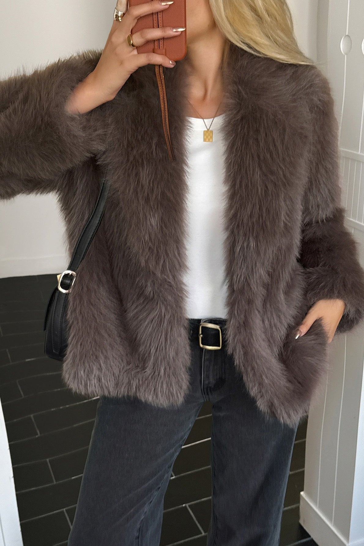 ZEYA - Desiree faux fur Coat