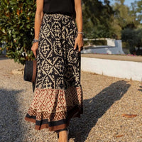 Maricar Boho bedruckter Midi Swing Rock