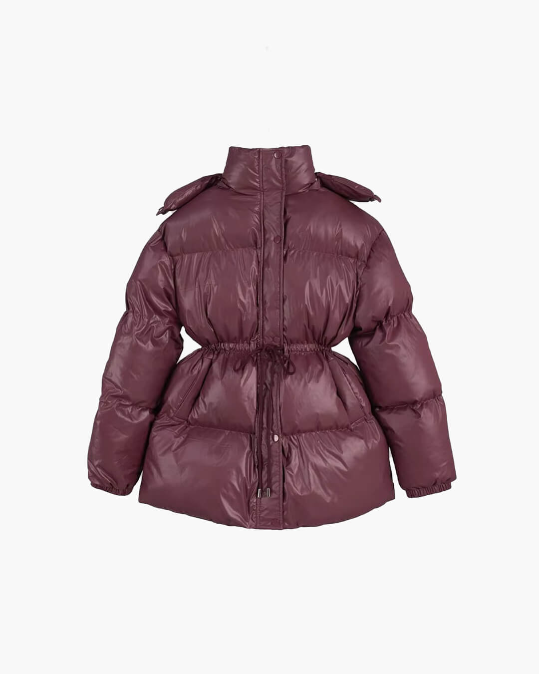 ZEYA - Elaine Drawstring Hooded Puffer Coat