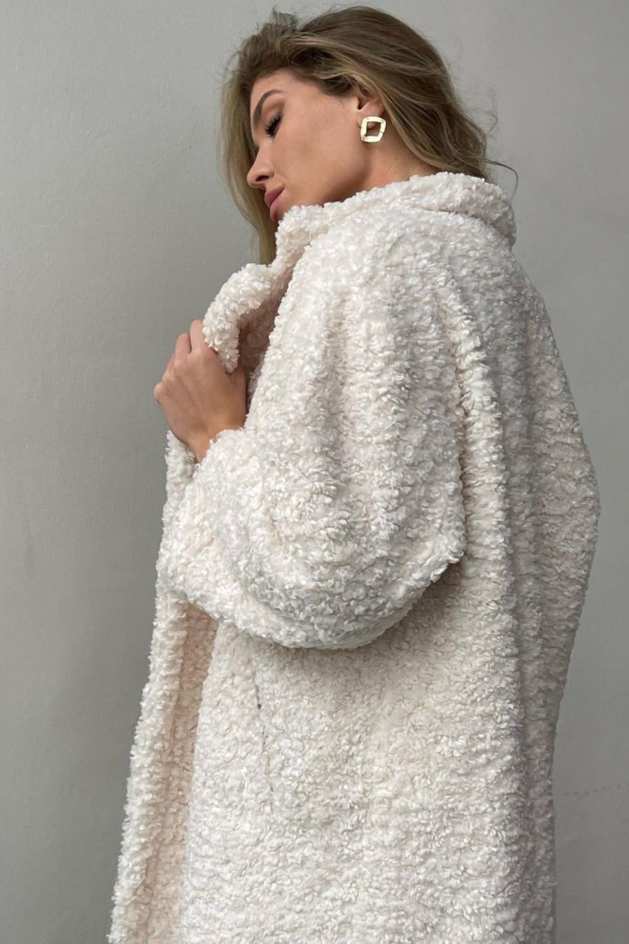 ZEYA - Eleonore Long Teddy Coat