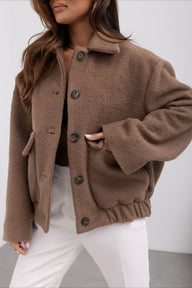 Elizabeth Teddy-Fleecejacke