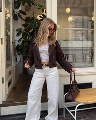 Ella Kurzer Trenchcoat
