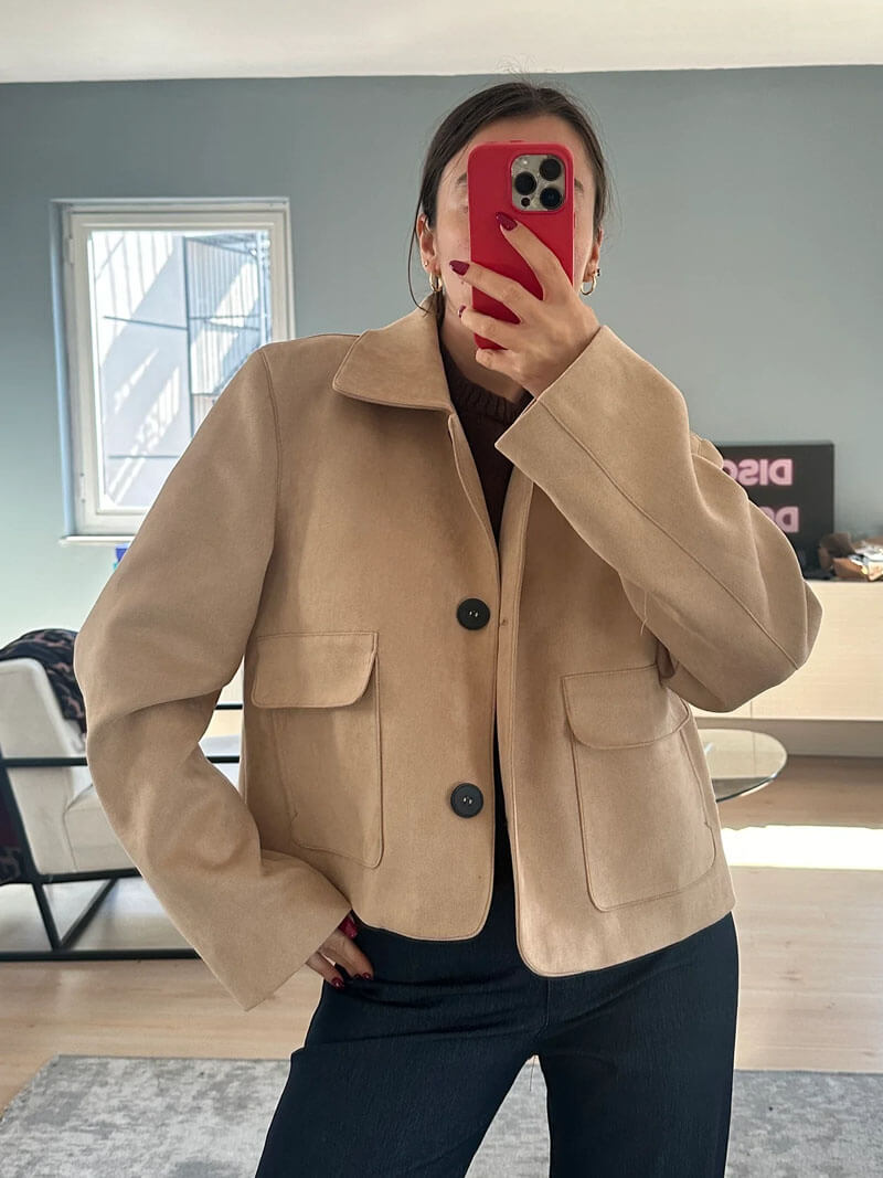 ZEYA - Ellen Faux Suede Jacket