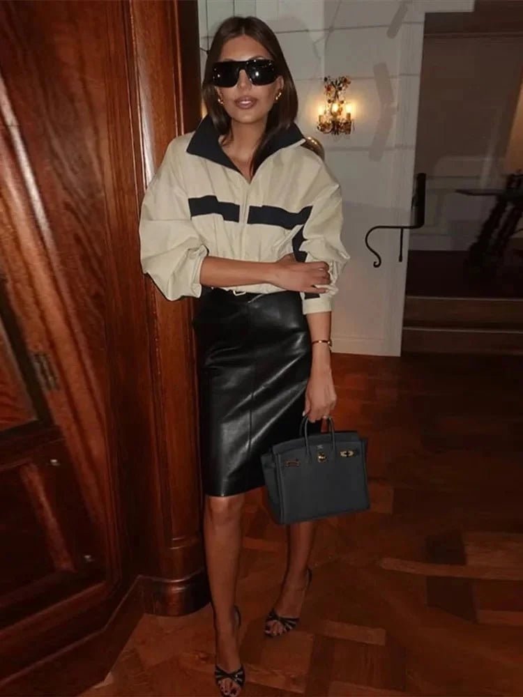 ZEYA - Emilia Oversized Bomber Jacket