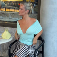 Emiliana Schnür-Crop-Top
