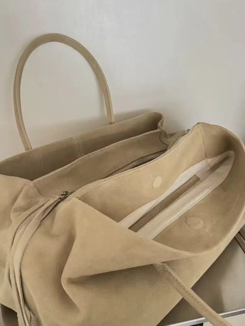 ZEYA - Emma Multi-Compartment Leather Tote Bag