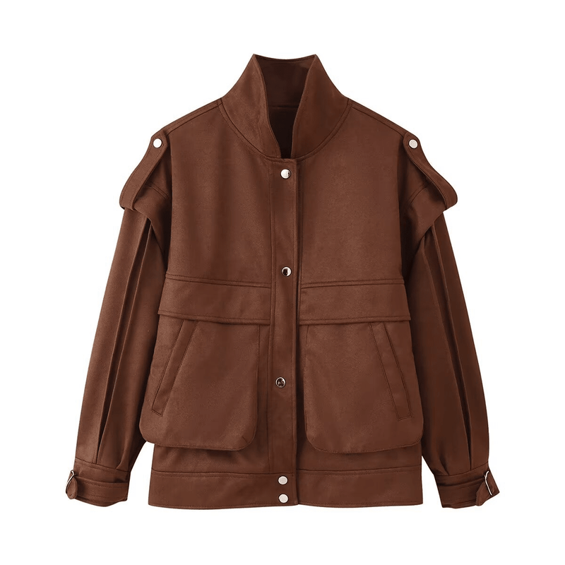 ZEYA - Esther Wide Shoulder Jacket