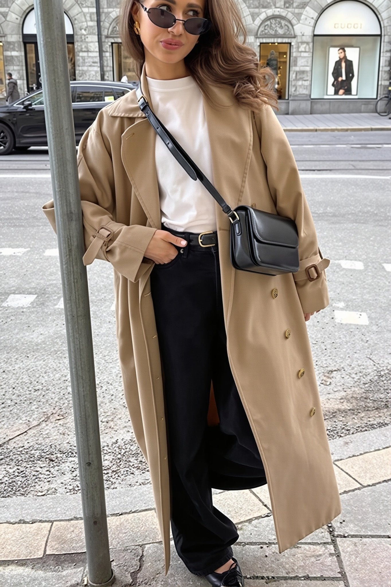ZEYA - Evelyn Classic Double Breasted Trench Coat