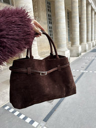 Fiona Faux-Suede Crossbody Bag