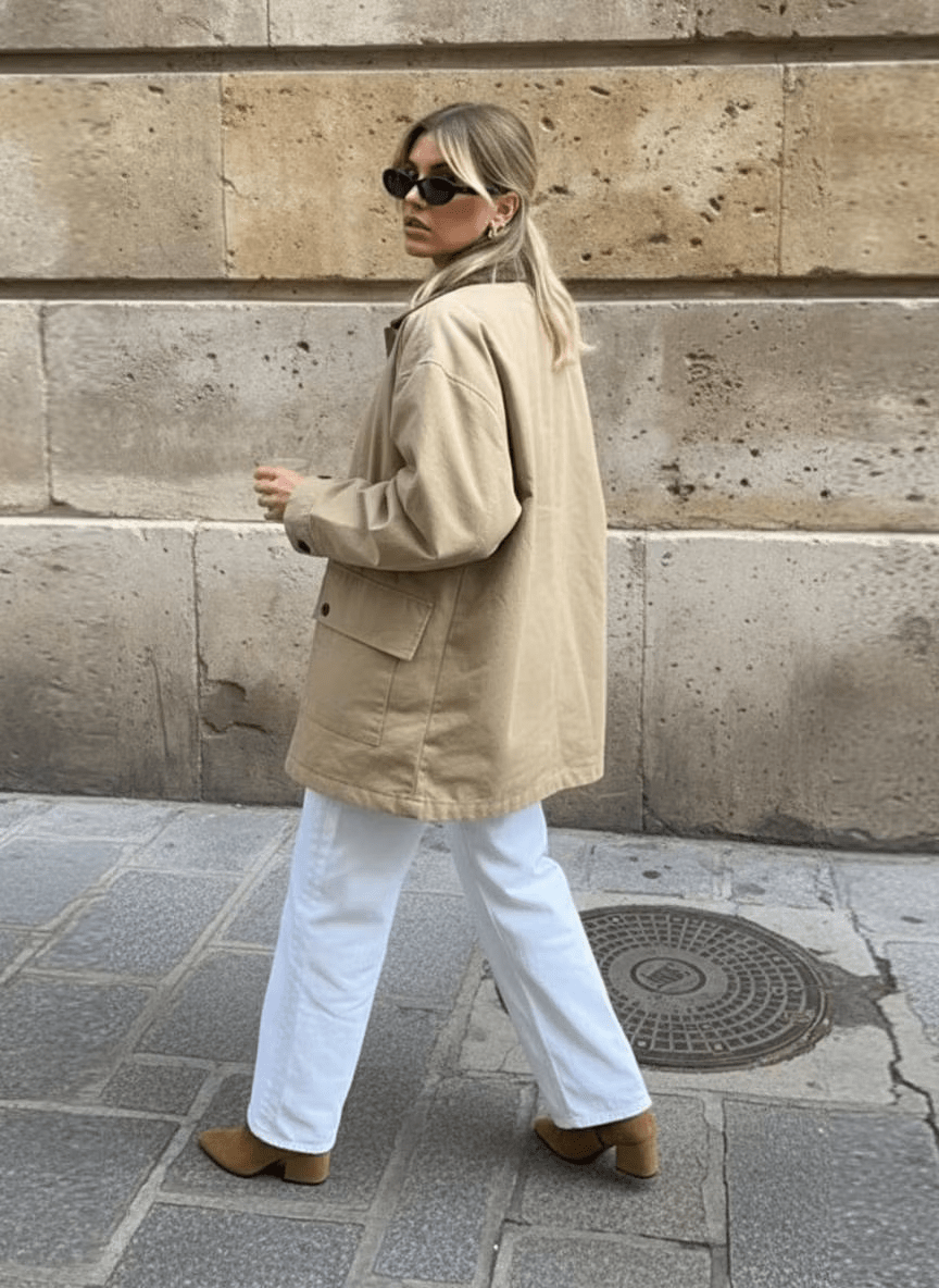 ZEYA - Fiona Vintage Utility Canvas Jacket