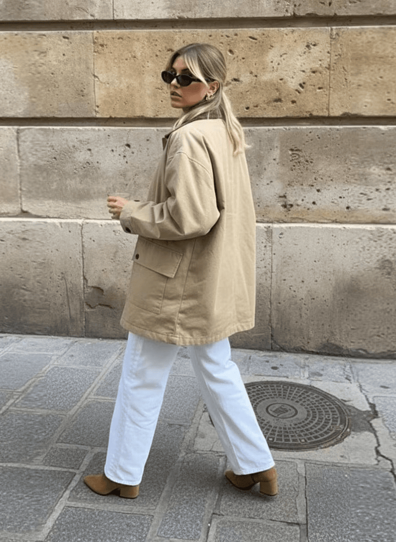 ZEYA - Fiona Vintage Utility Canvas Jacket