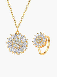 Flower Spinner Schmuck-Set