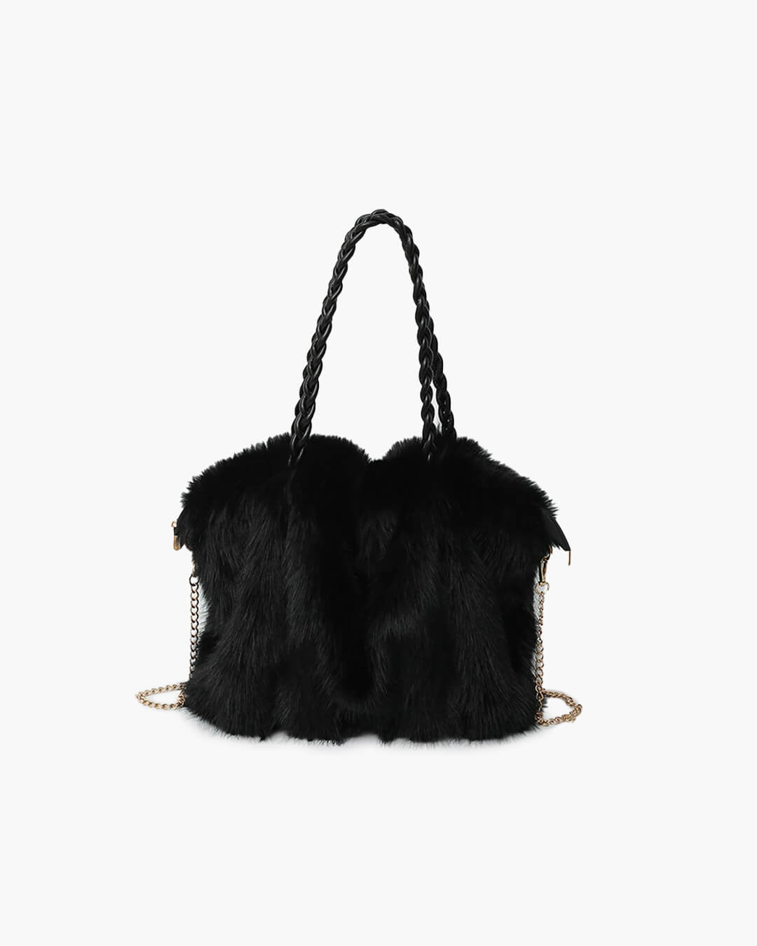 ZEYA - Frances Faux Fur Tote Bag