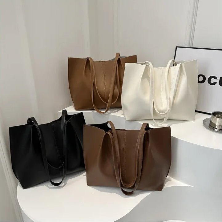 ZEYA - Francesca Faux Leather Tote Bag