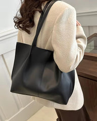 Francesca Kunstleder-Shopper Tasche