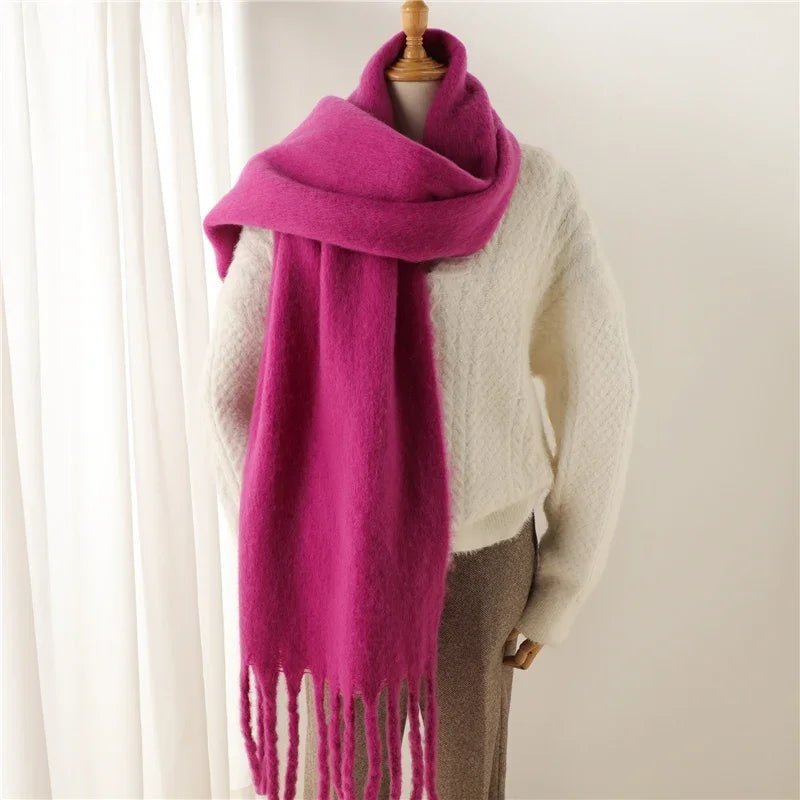 ZEYA - Gabriella Tasseled Winter Scarf