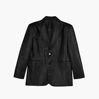Glaiza Oversized Blazer aus veganem Leder