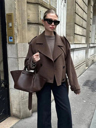 Hannah Schnür-Trenchcoat
