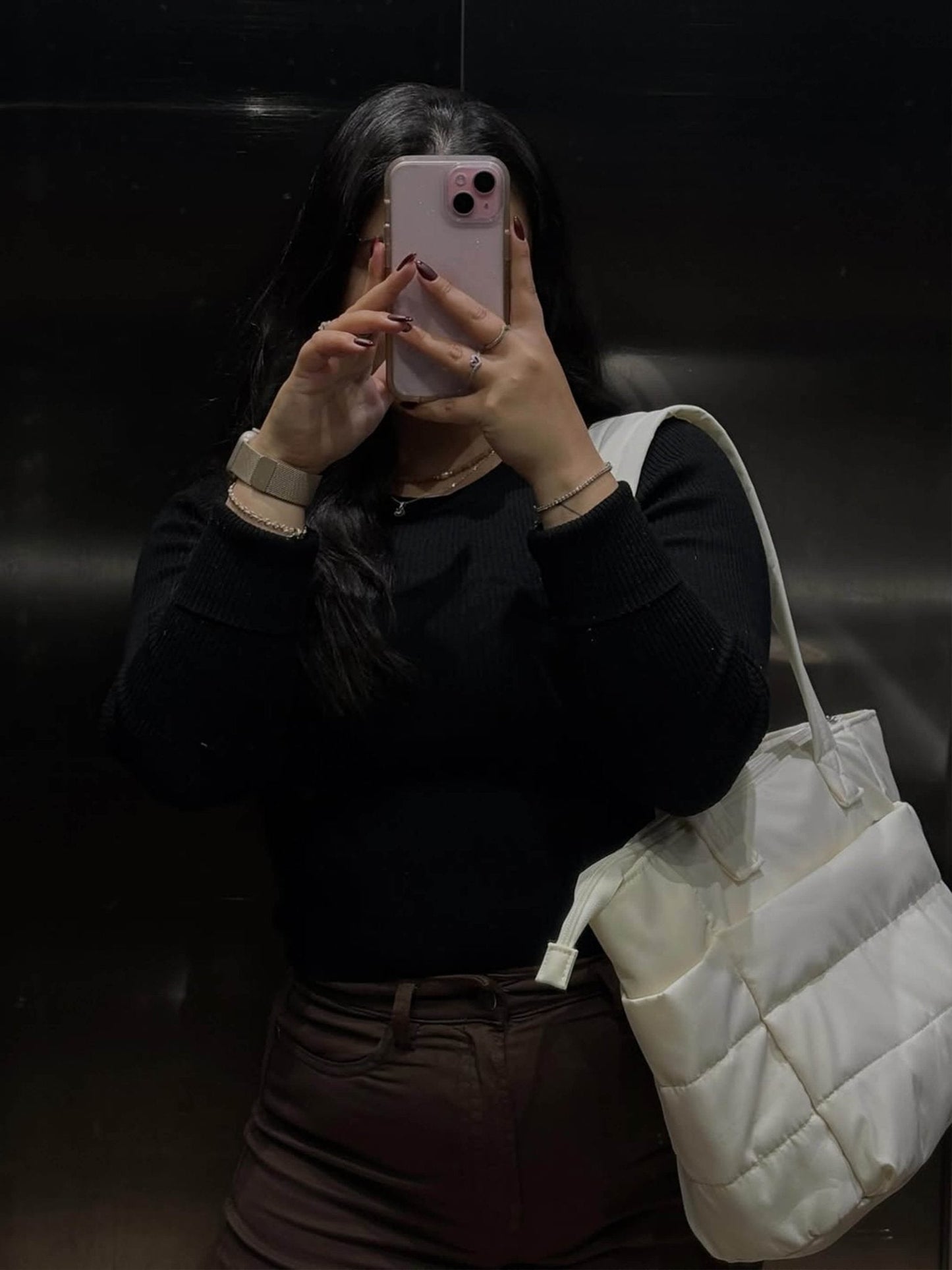 ZEYA - Iconic Puffer Tote Bag