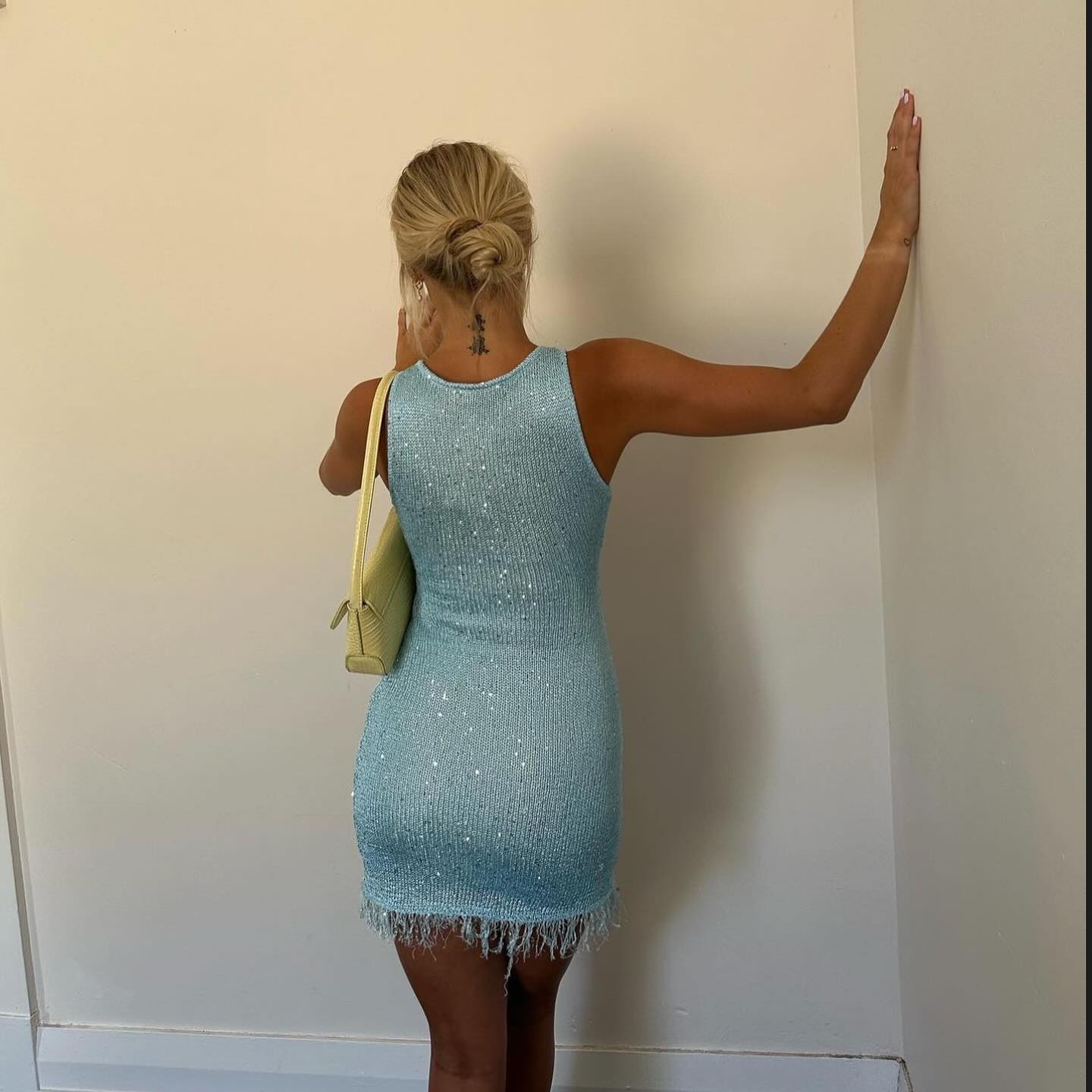 Iris Quasten Mini-Kleid
