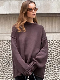 Jacky Loose Knitted Pullover