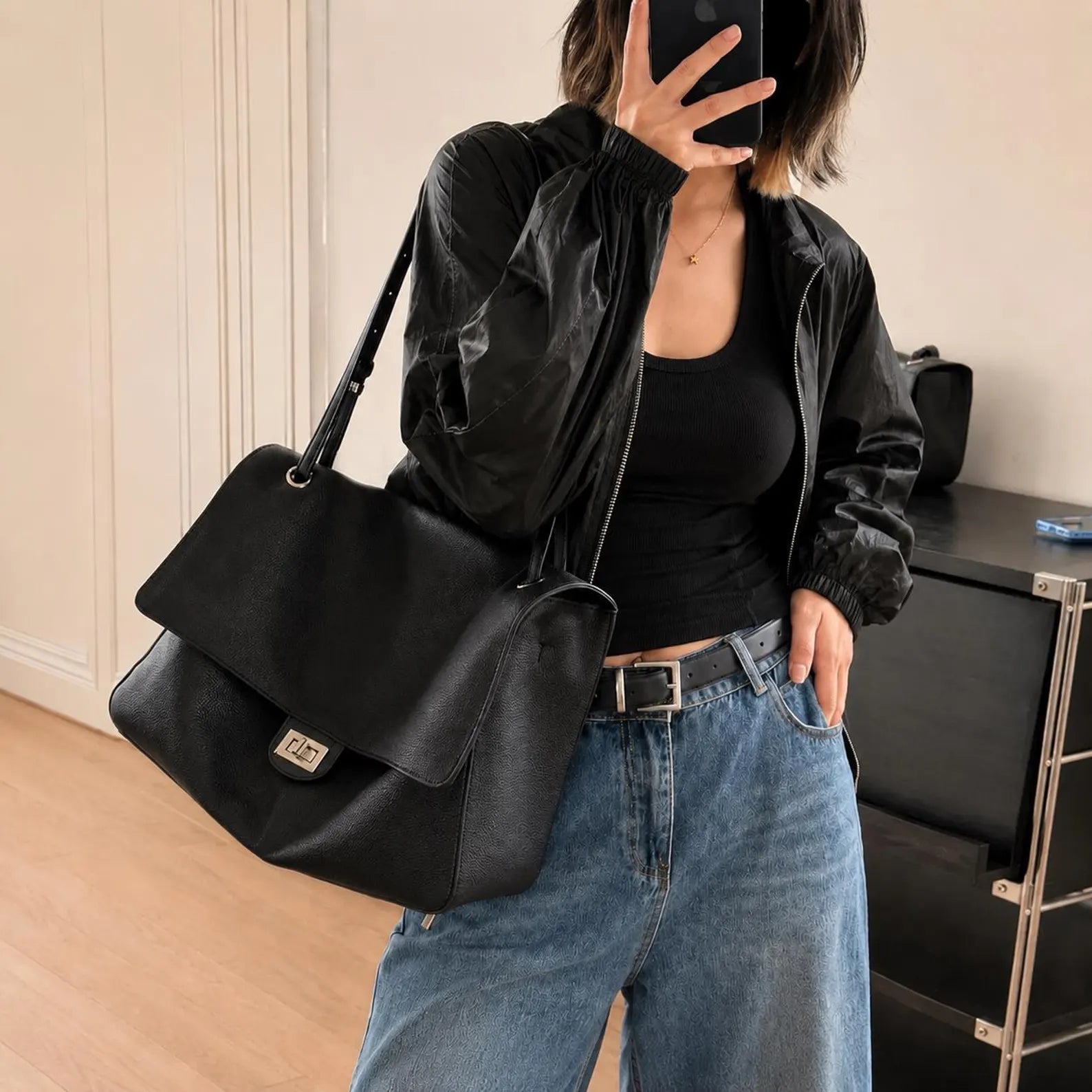ZEYA - Jenny Crossbody Shopper Bag